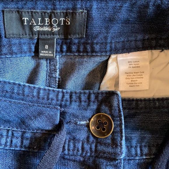 Talbots Denim Skirt, 8 - Picture 3 of 3
